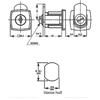 INDUSTRILÅS LF 1345 KD/MK (90° VRIDNING) ZK.FKR. *8 (LF1012)