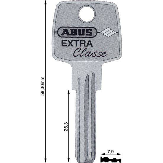 EMNE ABUS EC75.50+60 FN (AM1495)