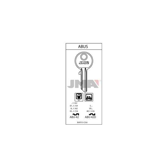 EMNE JMA ABU42/E.AU4PS/S.AB2R/K.ABU6S/O.ABS18L (O1324)