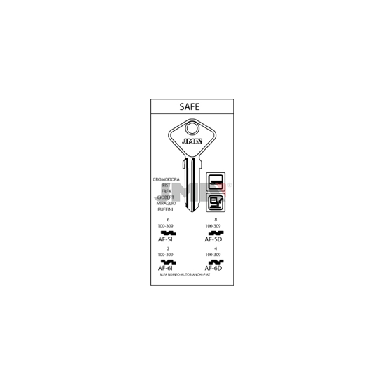 EMNE JMA AF5D/E.124-8/O.FA8/S.AF4D/H.SF4/K.FT5S (O1564)