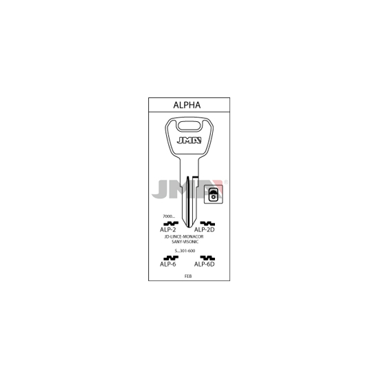 EMNE JMA ALP2D/O.APH6L/S.ALP9R/K.ALP9S/H.ALP9R (O2073)