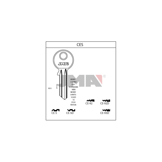 EMNE JMA CE5D/E.CE5D/S.CE2/K.CS2/O.CE14/H.62US/KIS.CE2 (O1018)