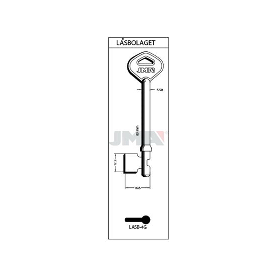 EMNE JMA LASB4G LÅSBOLAGET 131/85 (N2741)