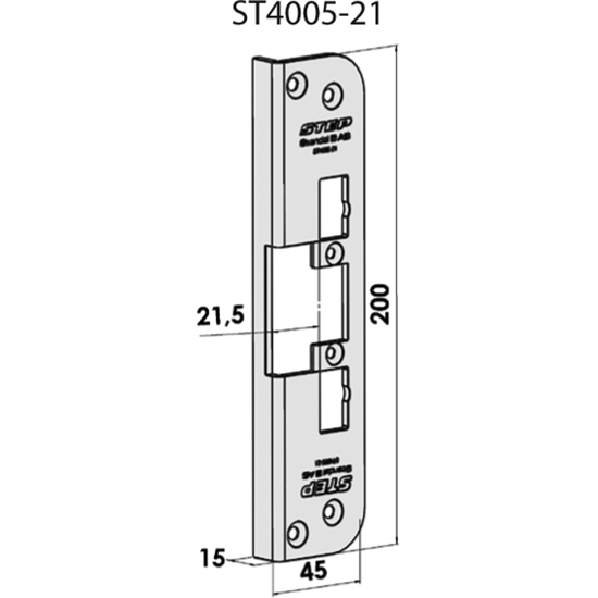 STOLPE 4005-21MM (1487-4) STEP 40/90 RST.` (E11148)