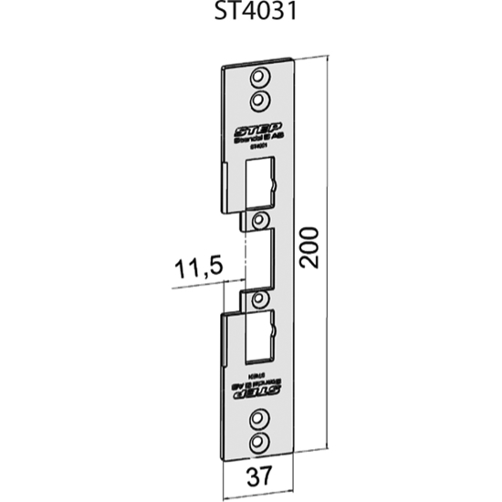 STOLPE 4031, WICONA 65 EVO STEP 40/90 RST. (E11132)