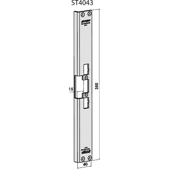 STOLPE 4043 STEP 40/90 RST. (E11139)