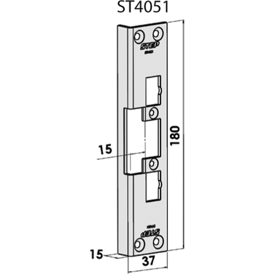 STOLPE 4051 STEP 40/90 RST.` (E11141)