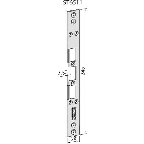 STOLPE 6511, WICONA 65 N, STEP 60 RST. (E13112)