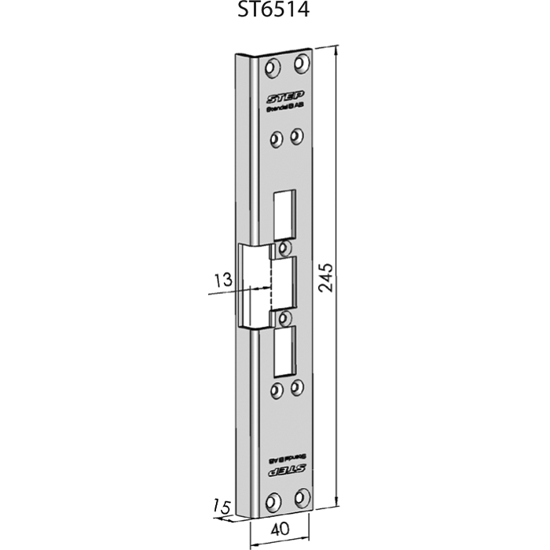 STOLPE 6514 (T30-12) STEP 60 RST. (E13115)