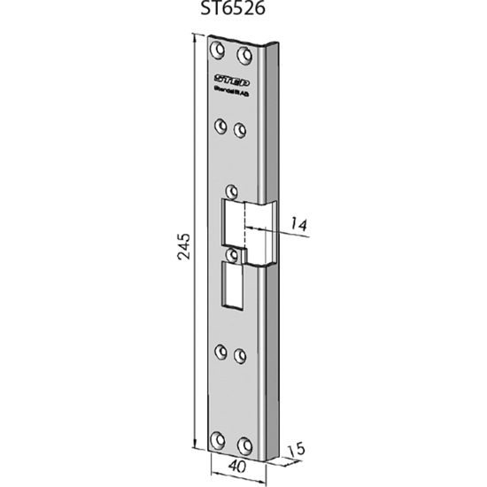 STOLPE 6526 VENSTRE, STEP 60 RST.` (E13124)