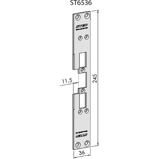 STOLPE 6536 PLAN STEP 60 RST. (E13126)