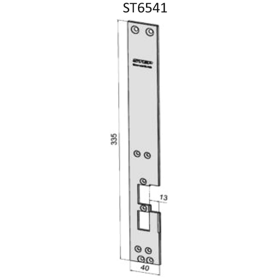 STOLPE 6541, PLAN M/RETTE HJ. STEP 60 RST.` (E13137)