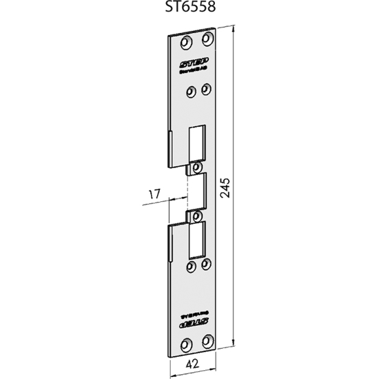 STOLPE 6558 (731/17) STEP 60 RST. (E13129)