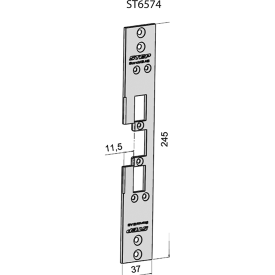 STOLPE 6574, WICONA 65 EVO STEP 60 RST. (E13132)