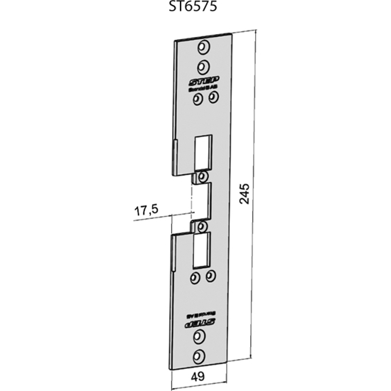 STOLPE 6575, WICONA 75 EVO, STEP 60 RST.` (E13133)