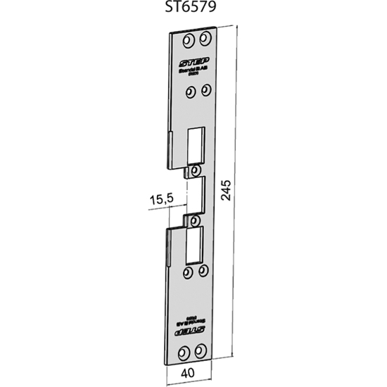 STOLPE 6579, SCHÜCO ADS 65 N, STEP 60 RST.` (E13134)