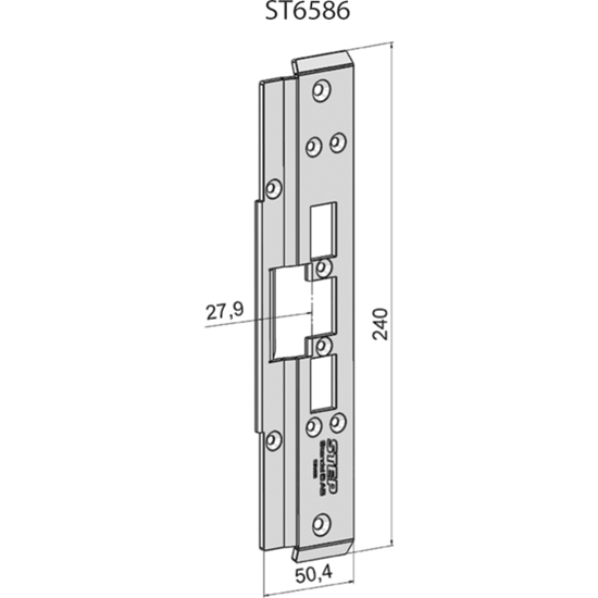 STOLPE 6586, SAPA 2086 STEP 60 RST. (E13135)