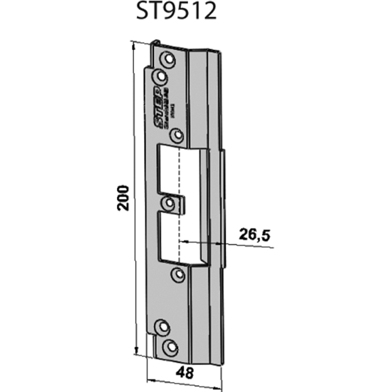 STOLPE 9512, SCHÜCO ADS 65 HD STEP 92 RST.` (E17114)