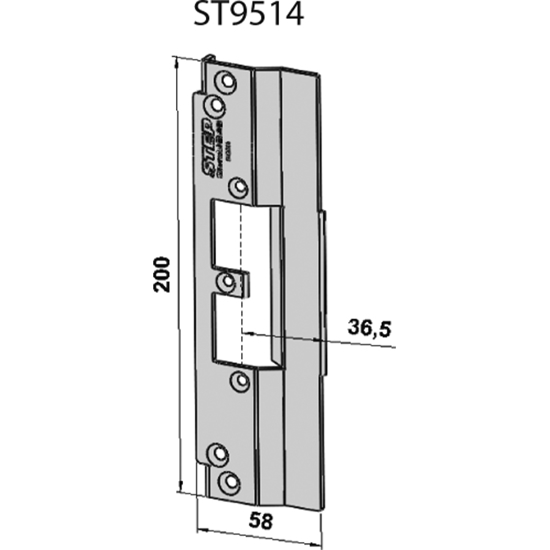 STOLPE 9514, SCHÜCO ADS 75 HD, STEP 92 RST.` (E17141)