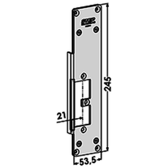 STOLPE ST9531 HØYRE STEP 92 RST.` (E17155)