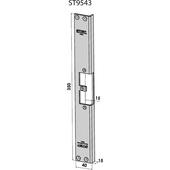 STOLPE 9543 STEP 92 RST.` (E17130)