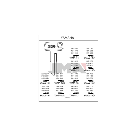 EMNE JMA YAMA12D/E.YA30R/S.YH21R/O.YM30L/H.YH21R (O8812)