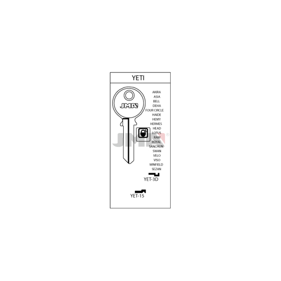 EMNE JMA YET3D/E.YE12R/O.YTI22L/S.YT13R/H.YT13R (O1455)