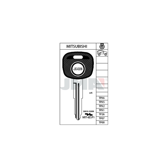 TRANSP.EMNE JMA TP00MIT8DP2/E.T00MIT8RPB