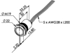 IR-SENSOR KNAPP PB19IR. IR, 12-24V DC. RELÉ C/NO/NC. 0,5-60 SEK.