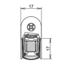 HEVETERSKEL STADI M-17/17 WS, 1124 MM 