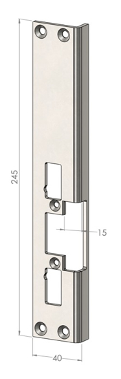 STOLPE SA-55-15 VENSTRE VINKLET F/EL.SL.STK ES17, ES19 SAFETRON RST.